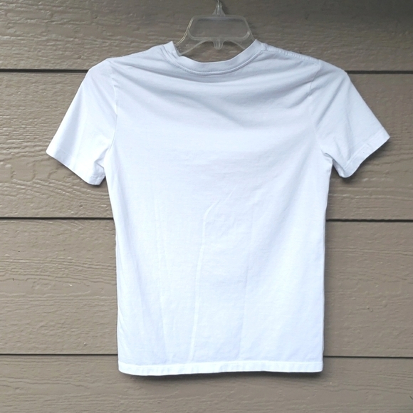 OLD NAVY Ultra-Soft Breathe On performance Tee bright white NWOT XL 16-18 - Picture 5 of 5